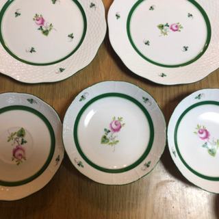 【値下げ】ヘレンド　カップ&ソーサー　ディッシュセット