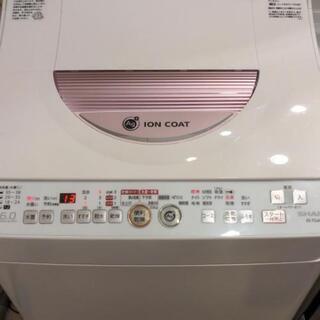 【ネット決済】SHARP ES-TG60L-P　洗濯機2011年