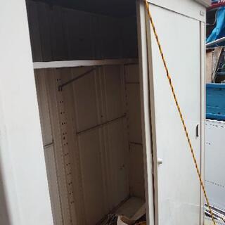 物置　収納庫　横160　高さ180　奥行75cm