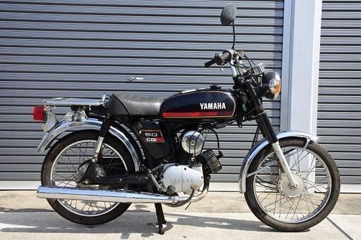 再掲載 ヤマハYB50 実働　新品タイヤ付　【クラッチ付原付】現状販売