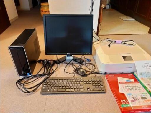 決定しました】【値下げしました】デスクトップパソコン、キヤノン