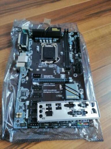 大幅値引【マイニング】未使用 GIGABITE GA-H110-D3A マザーボード G3930、クーラー付