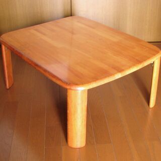 合板製ローテーブル（小さめ）
