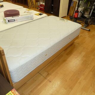 k179☆ニトリ＋フランスベッド☆シングルベッド☆フレーム＋マットレス