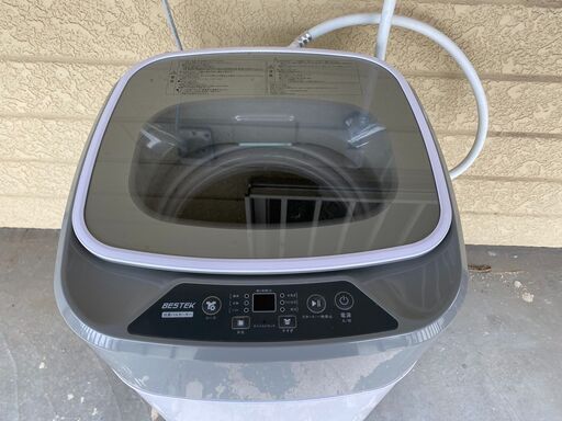 2020年製 全自動洗濯機 3.8kg 抗菌パルセーター BTWA01 BESTEK