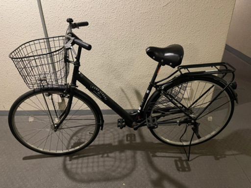 【美品】自転車　ライト自動点灯　防犯登録解除済み