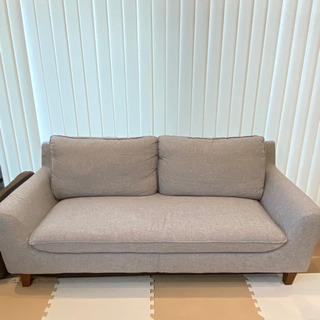 本日処分！【美品】マエダ家具 ソファー 3人掛け グレー
