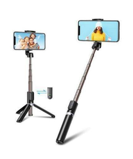 新品未使用 自撮り棒 三脚 Bluetooth リモコン付き セルカ棒 軽量 丈夫 アルミ合金製 無線 じどりぼう スマホ コンパクト 伸 ちーたん プロフ必須 島尻の家電の中古あげます 譲ります ジモティーで不用品の処分