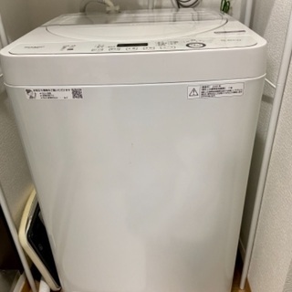 SHARP 2020年製 5.5kg 洗濯機です