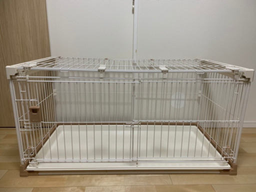 半年使用の定価27500円の小型犬用ゲージ