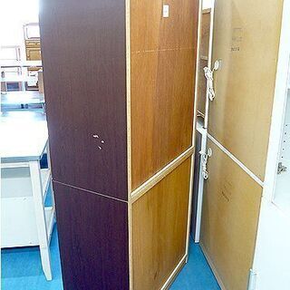 〇 札幌 食器棚 幅78×奥行44×高さ205㎝ 上下分割