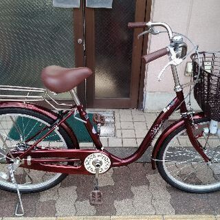 RESESS[リーセス]20吋 ファミリー小径車 シングル/マルーン