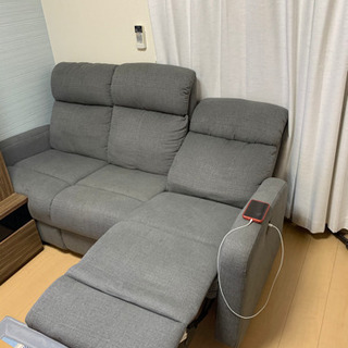 電動モーションソファ　3人掛