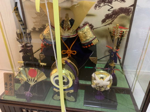 出陣 兜飾り 雄山作