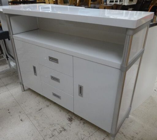 NITORI/ニトリ キッチンキャビネット KITCHEN CABINET SILKY 3 120【ユーズドユーズ名古屋天白店】 J627