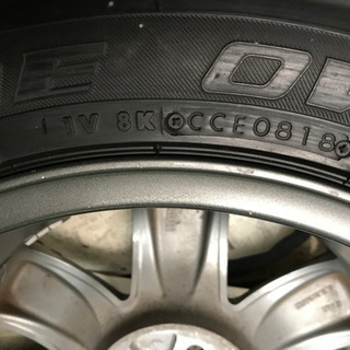 ニュービートル純正アルミホイールとタイヤ４本セット