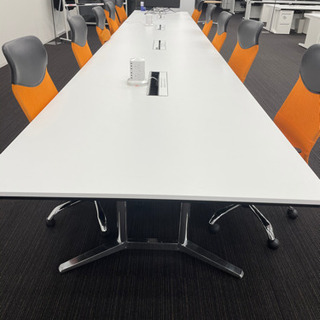 ⭐️配送設置込み！⭐️100万以上！⭐️オカムラ製ミーティングテーブル7.2m