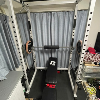 商談中 パワーラックのみ ホームジム 筋トレ (ベンチバーベル別売り)