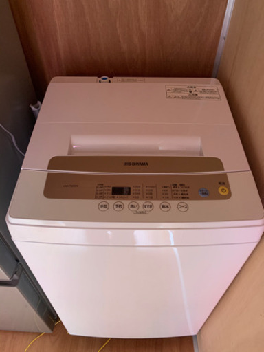 アイリス　洗濯機　5kg IAW-T502EN 保証期間あり