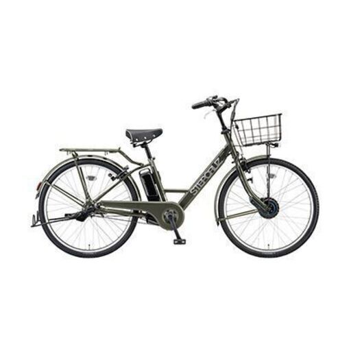 BRIDGESTONE　ステップクルーズe　電動アシスト　2021モデル　マットカーキ　新品です。