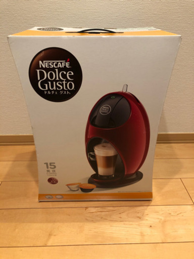 ネスカフェ　ドルチェグスト ジョビア　ワインレッド　NDG250-WR