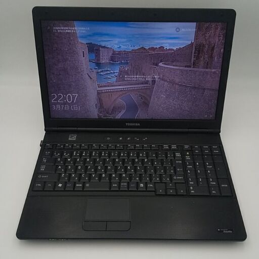 東芝 高性能Core i7搭載 メモリ4G 　CD/DVD読み書き　Wifi対応 テンキー 最新Windows10搭載