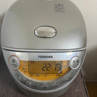 【3/12:午前締め切り】炊飯器(Max3.5合) / TOSHIBA