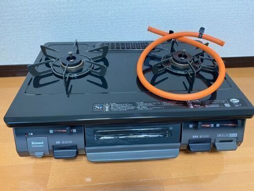 Rinnai ガスコンロ RTE640BK2R 都市ガス用 E641☆ リンナイガスコンロ