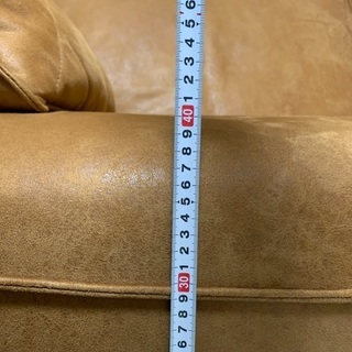 2019年購入 レザーファブリック ソファ キャメル サーフ カリフォルニア
