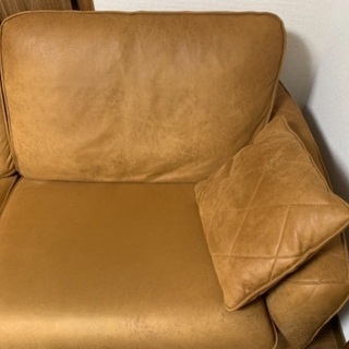 2019年購入 レザーファブリック ソファ キャメル サーフ カリフォルニア
