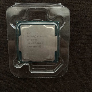 【中古】Intel core i7-8700K