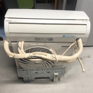 2014年製 Panasonic ルームエアコン「CS-224CFR-W」2.2kw 6畳用