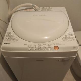 洗濯機4.2kg　値段交渉可