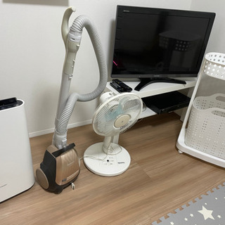 家電等 6点 まとめ売り 空気清浄機 テレビ レコーダー 掃除機 扇風機 