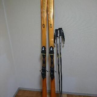【ネット決済・配送可】サロモン スキー板180cm