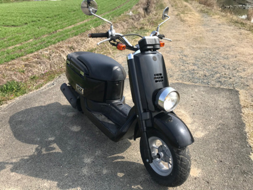 ヤマハ☆VOX☆FI☆人気のブラック☆50ccに見えない車体☆人気のボックス