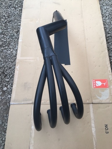 ZRX400II 手曲げ風 マットマックスシート菅