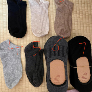 【ネット決済・配送可】春の靴下7