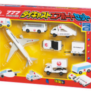 【新品未使用】ダイキャストエアポートセットＪＡＬ●鶴丸 飛行機模...