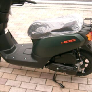 値上げ前の緊急入荷！現在入手困難！値下げ中！ＹＡＭＡＨＡジョグ最新型！新車格安販売中！ 新色追加マットアーマードグリーンメタリック！②