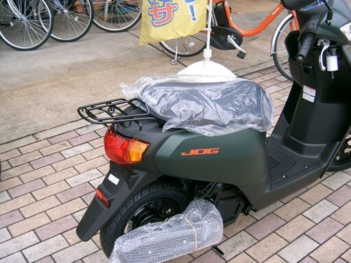 値上げ前の緊急入荷！現在入手困難！値下げ中！ＹＡＭＡＨＡジョグ最新型！新車格安販売中！ 新色追加マットアーマードグリーンメタリック！②