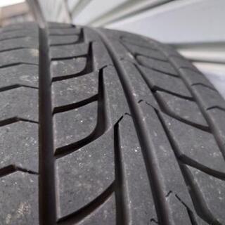 BRIDGESTONE BALMINUM 16インチ 6J 100-4H +45 195/55R16バリ山！