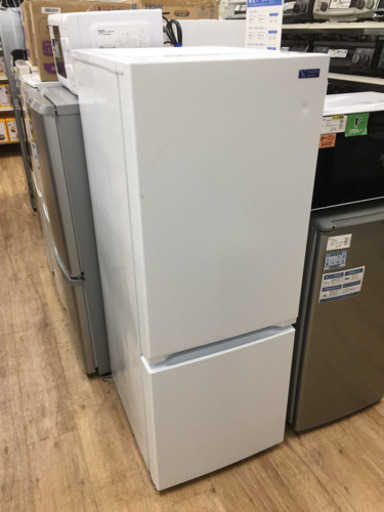 YAMADA（ヤマダ電機）の２ドア冷蔵庫2019年製（YRZｰF15G1）です。【トレファク東大阪店】