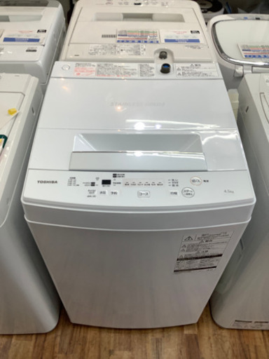 全自動洗濯機 TOSHIBA(東芝) 2019年製 4.5kg