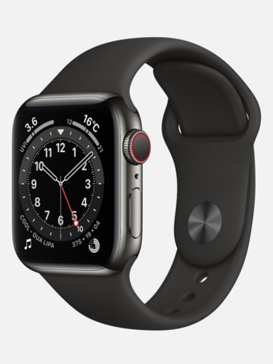 【新品未開封】最新Apple Watch Series6 グラファイトステンレス 40mm