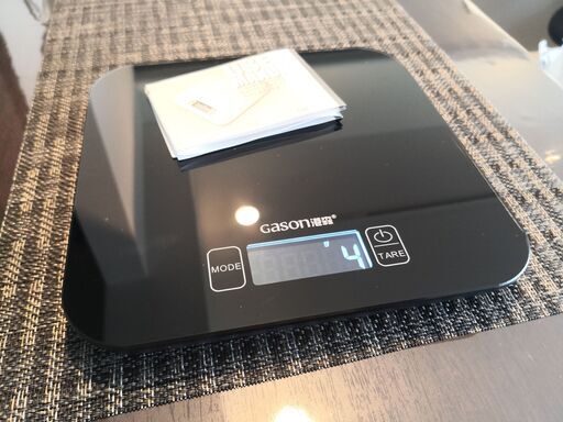 値下 強化ガラス製のおしゃれなキッチンスケール くまだ 岡山の調理器具 計量器具 の中古あげます 譲ります ジモティーで不用品の処分