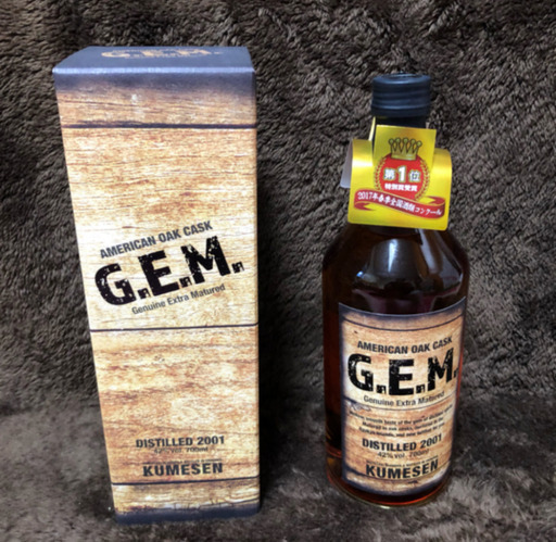 【特別送料無料！】 久米仙　ジェム　GEM G.E.M 終売品　琉球ウィスキー 焼酎