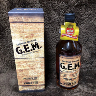 久米仙　ジェム　GEM G.E.M 終売品　琉球ウィスキーの画像