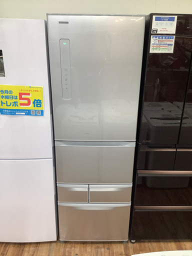 5ドア冷蔵庫  TOSHIBA(東芝) 2016年製 410L