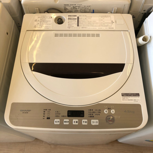 ＊【12ヶ月安心保証付】SHARP 全自動洗濯機